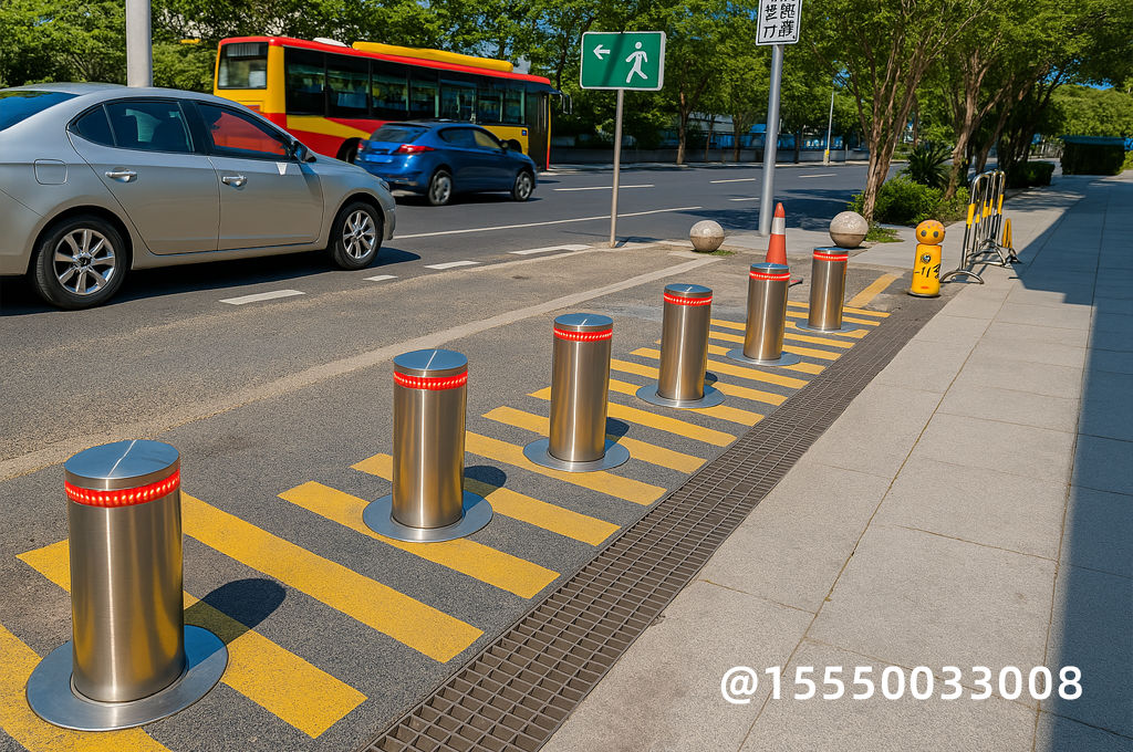 發(fā)電廠不銹鋼防撞升降柱(圖1) 發(fā)電廠不銹鋼防撞升降柱(圖1)